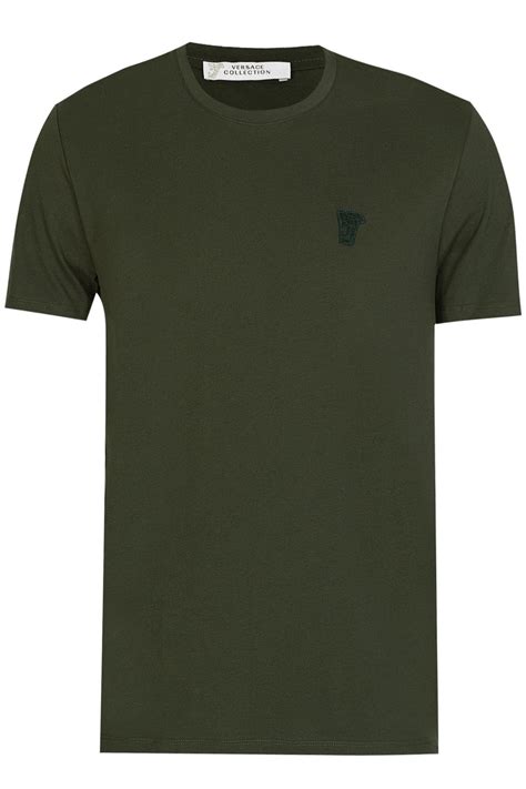 versace collection half medusa t shirt